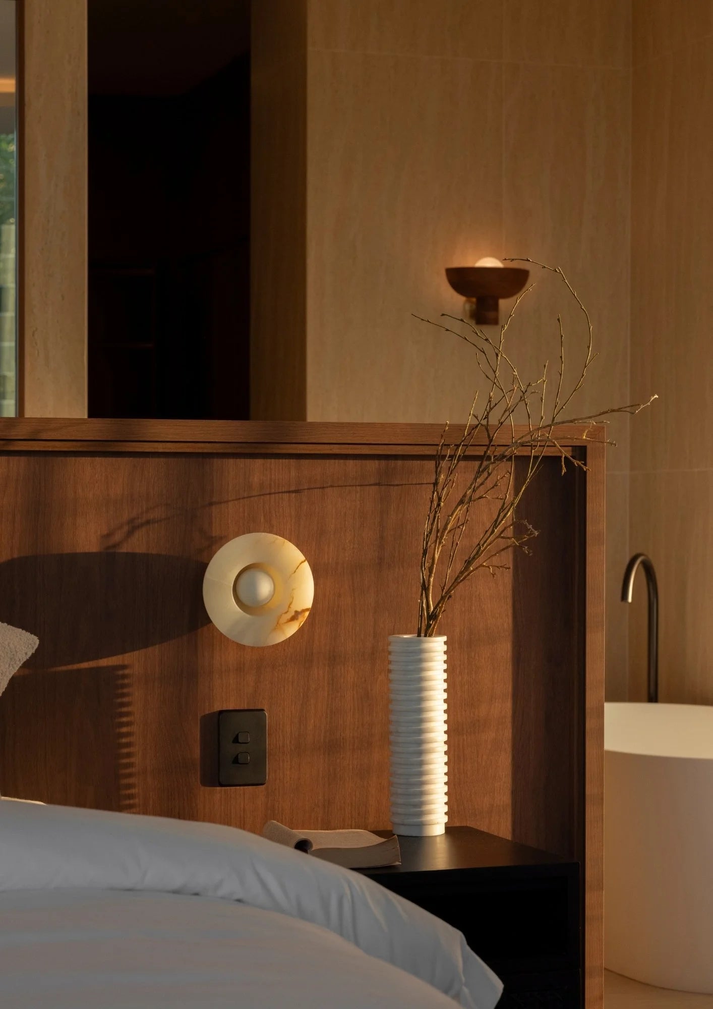AURELIA Surface Wall Light - Stone