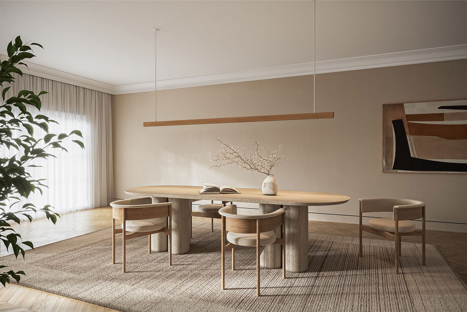 UMBER Linear Pendant