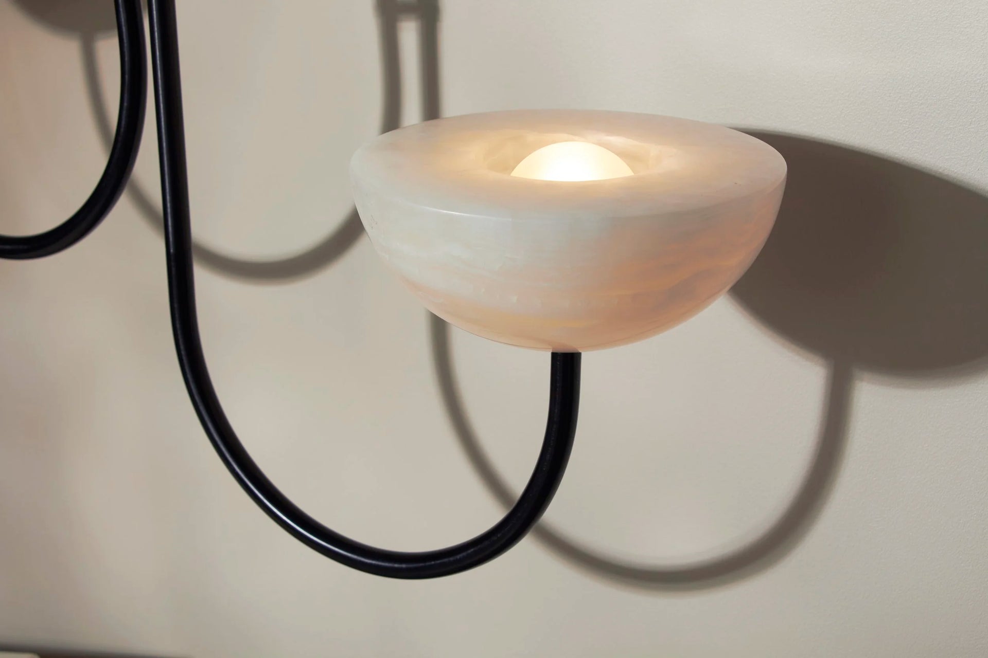 AURELIA DOUBLE OFFSET Pendant - Stone