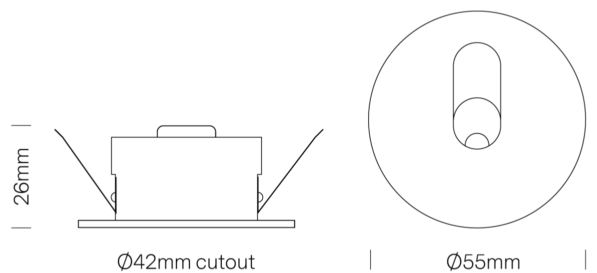 CORNER STEP Wall Light