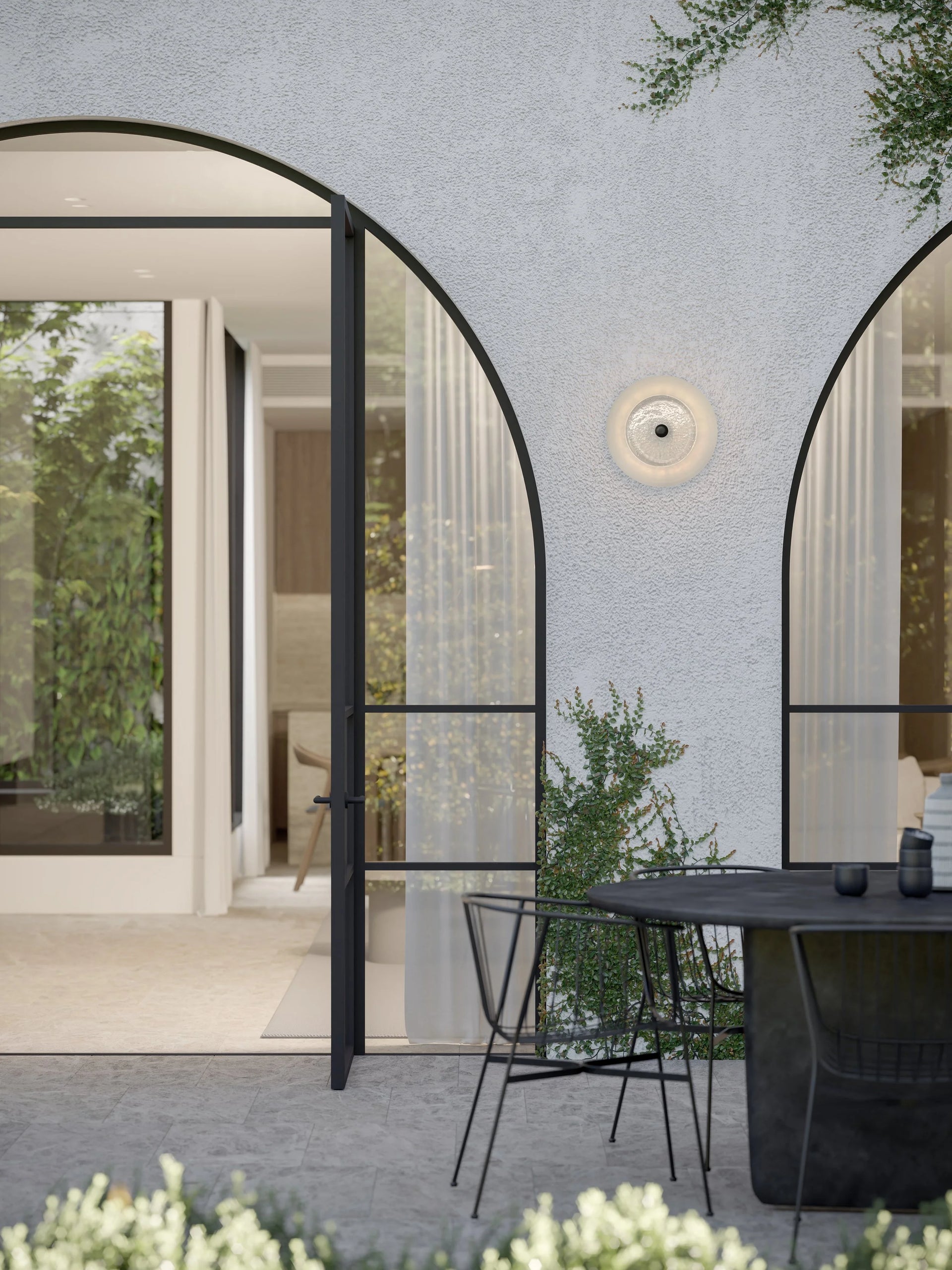 CORAL DOME Wall Light