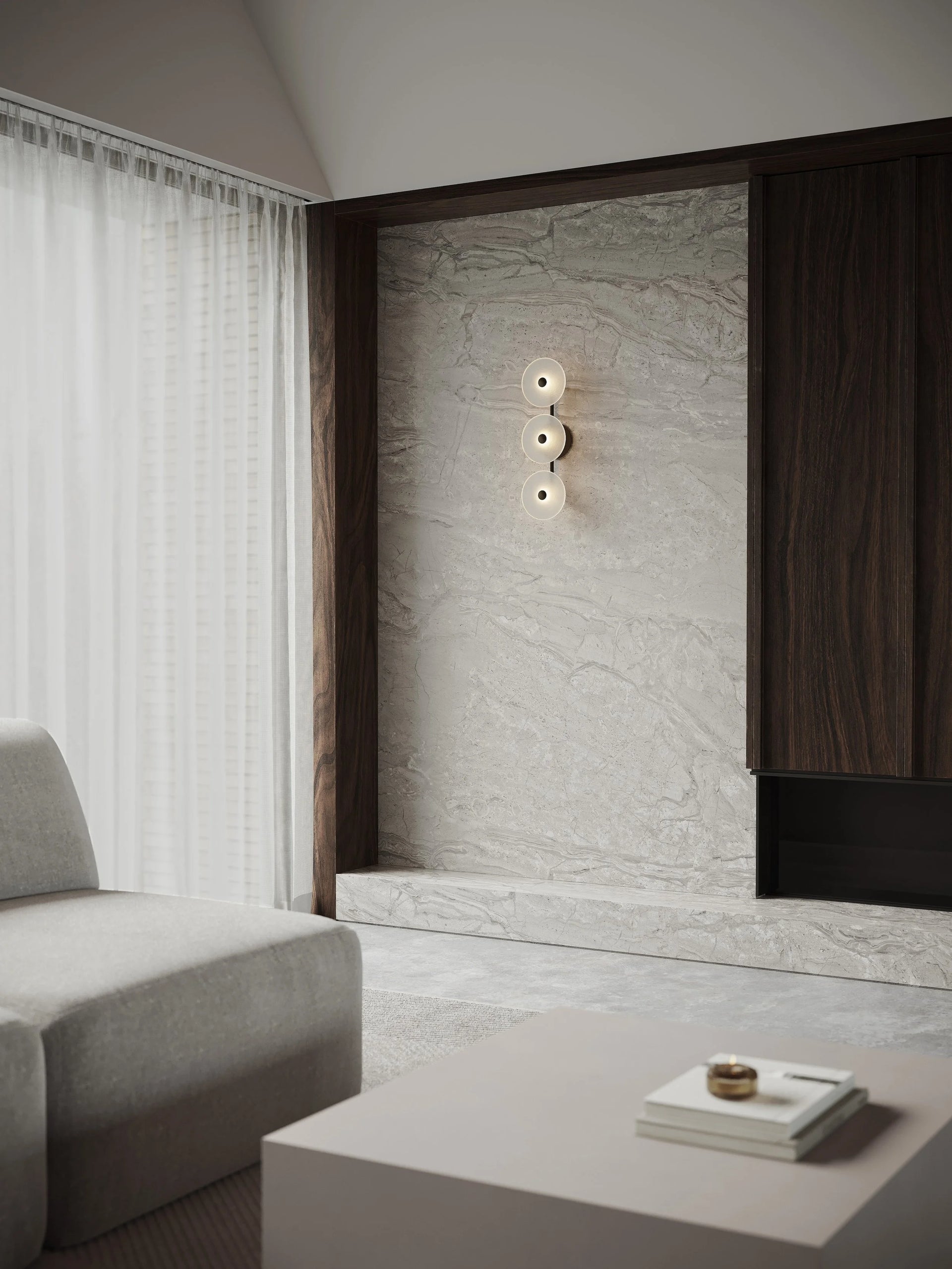 CORAL TRIO ROD Wall Light