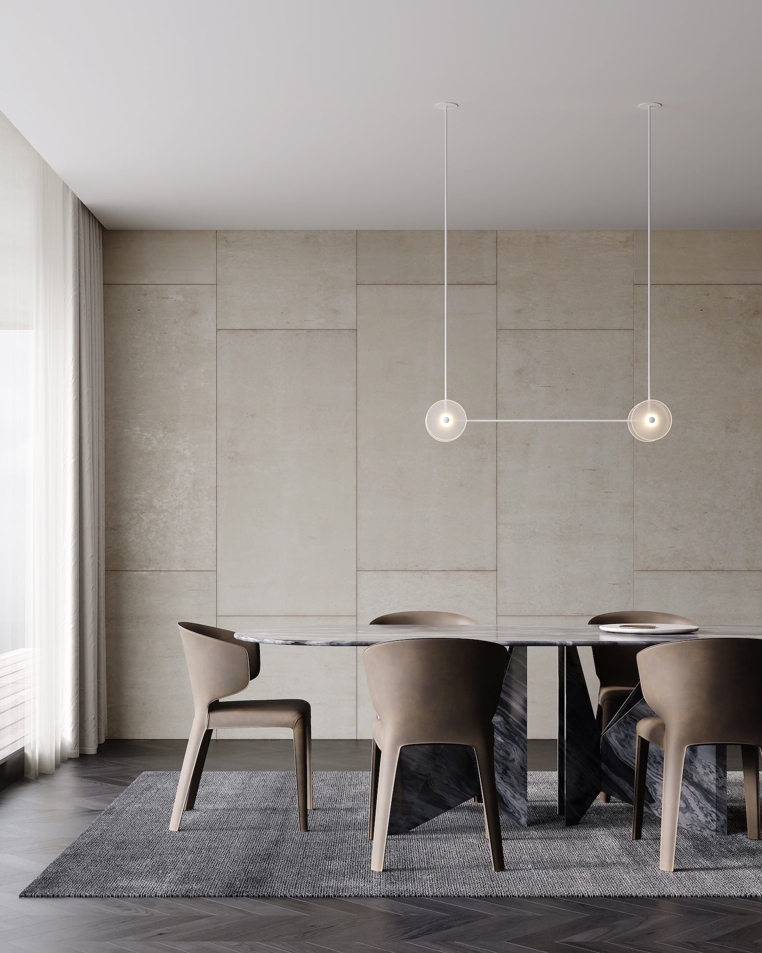 CORAL QUAD LINEAR Pendant