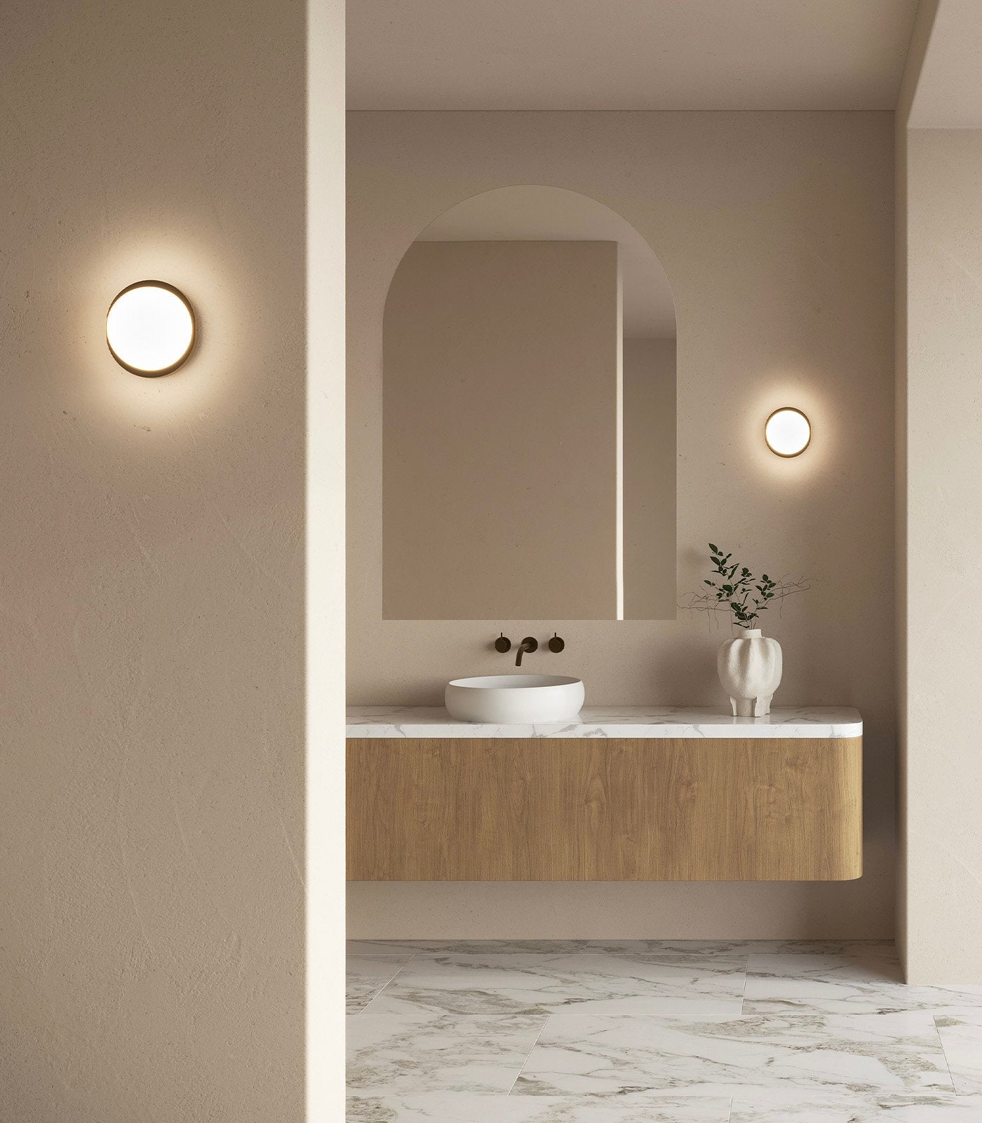 BODE ROUND Wall/Ceiling Light