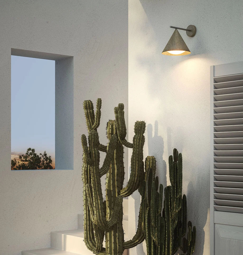 CONE STRAIGHT OUTDOOR Wall Light