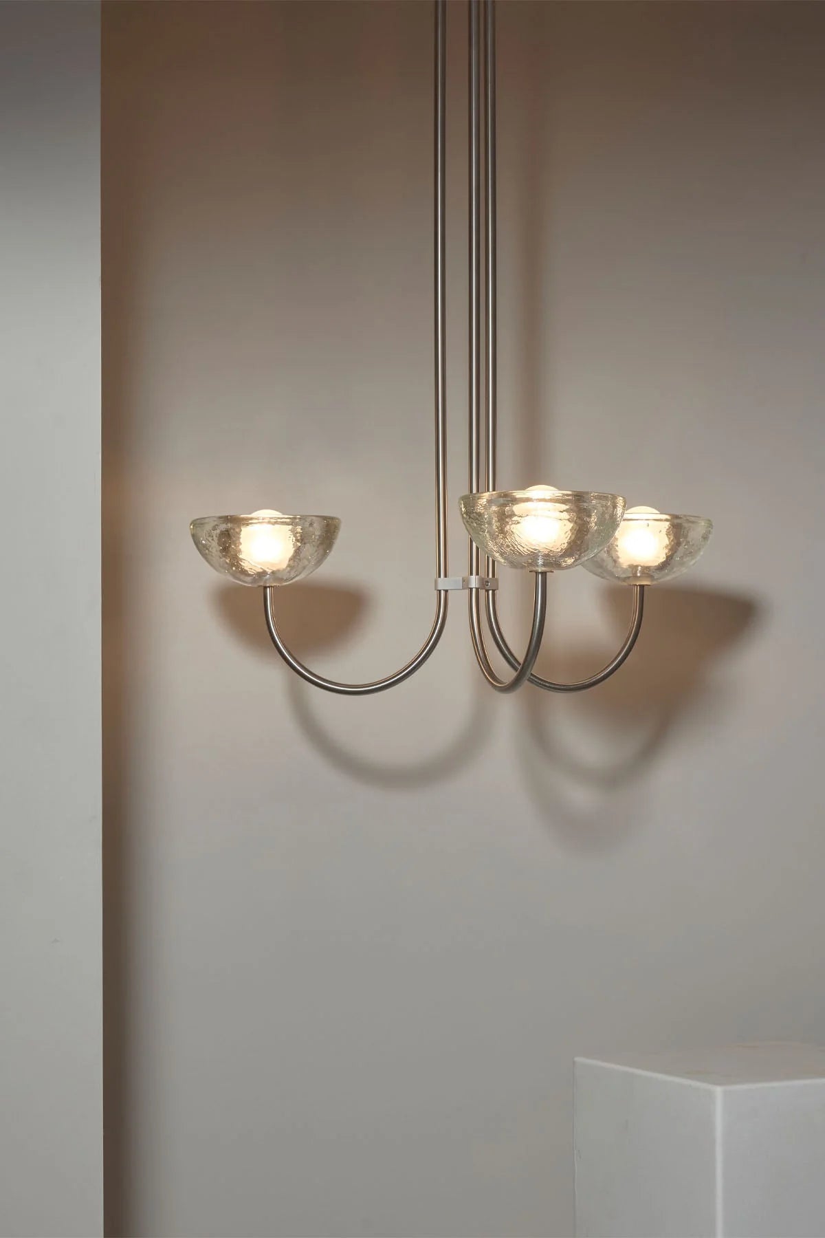 AURELIA TRIPLE Pendant - Cast Glass