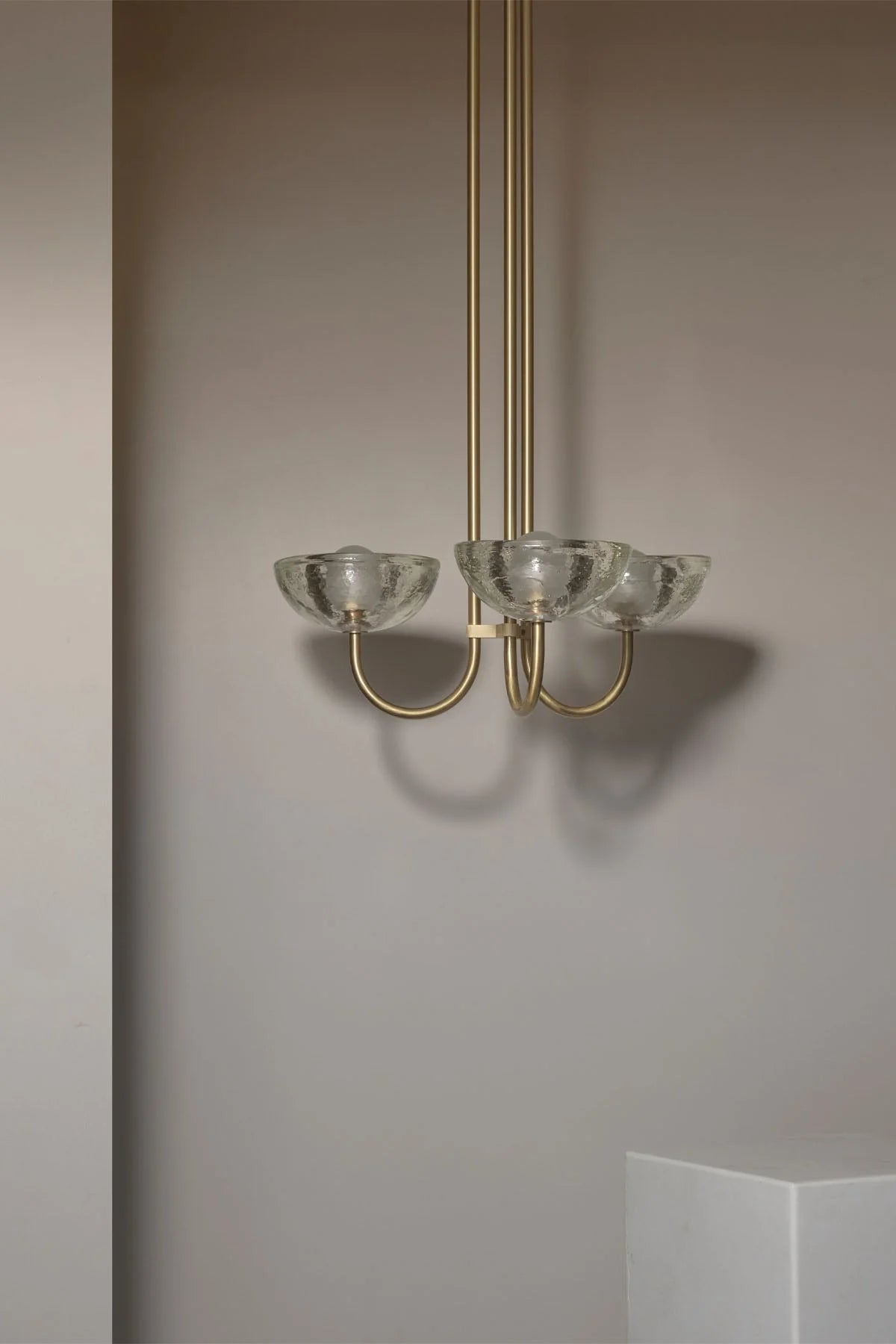 AURELIA TRIPLE Pendant - Cast Glass